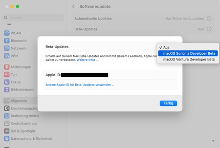 You can install the Sonoma beta in the software updates