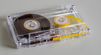 Ab dieser Stelle ist das Band aufnahmefähig.