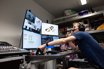 So sieht der Produktionsraum aus.