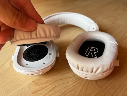 Die Stoff-Polster sind cool. Die Auswechslung wird aber zum Geduldsspiel.