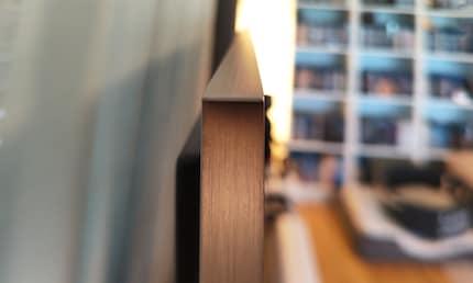 Because of its MLA layer, the LG G3’s slightly thicker than last year’s model.