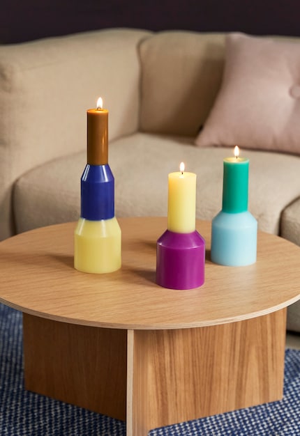 Die Zweifarbigkeit macht die Pillar-Serie dekorativ und flexibel.