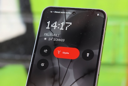 Actuellement, il y a de la place pour un maximum de huit widgets sur l'écran de verrouillage.