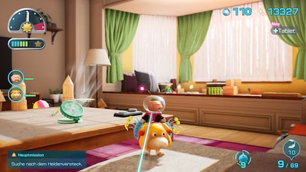 The indoor level is one of the game’s graphical highlights.