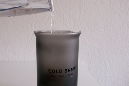 Ob gefiltertes oder ungefiltertes Wasser spielt bei dieser Variante keine grosse Rolle.