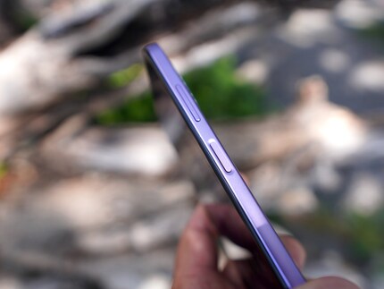 Der Fingerabdruck-Scanner im Power-Knopf ist schnell und präzis.