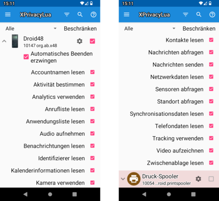... viele Beschränkungen festlegen.