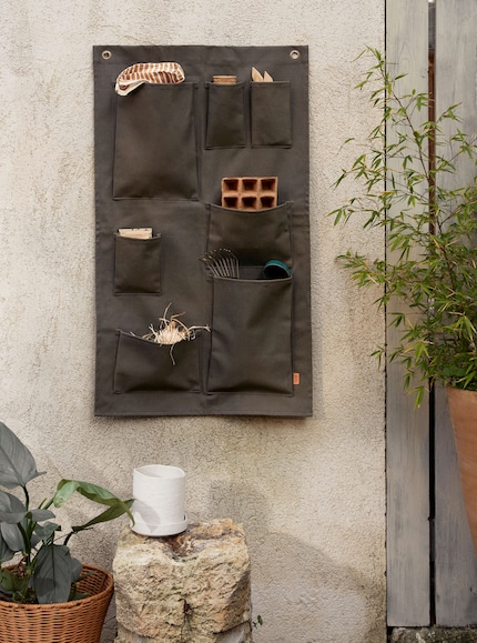 Wall bags are a handy storage solution for indoors and outdoors.