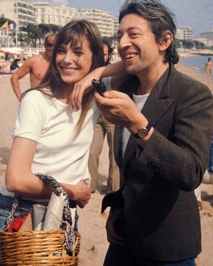 Jane Birkin und Serge Gainsbourg.