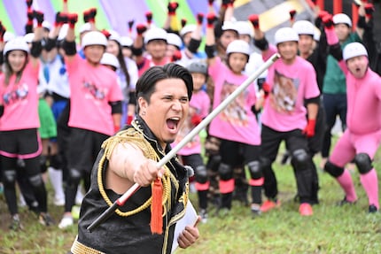 German-Japanese Subaru Kimura takes on the role of vice general to support General Lee with his attacking contestants.