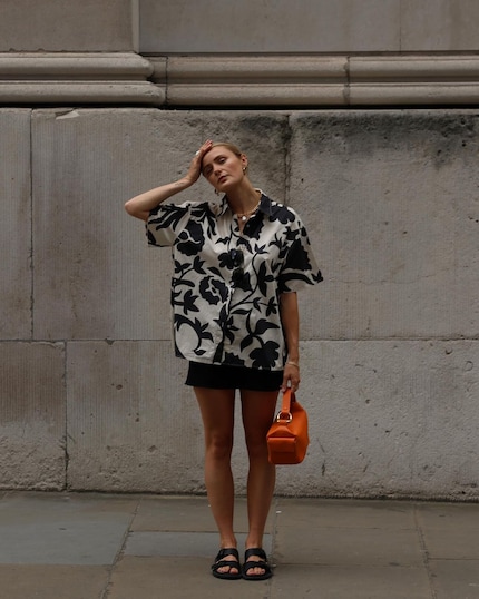 Millie Holmes' look is ideal for hot summer days.
