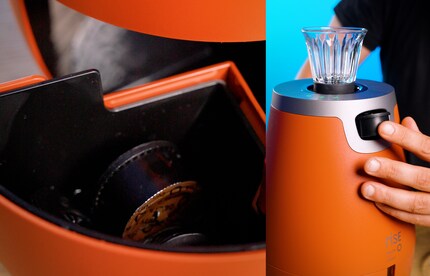 Qui si inserisce la capsula.