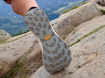 La suola Vibram Megagrip ha una buona tenuta.