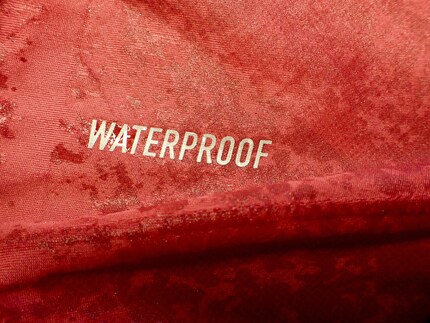 This soft, lightweight jacket really does protect you from the rain.