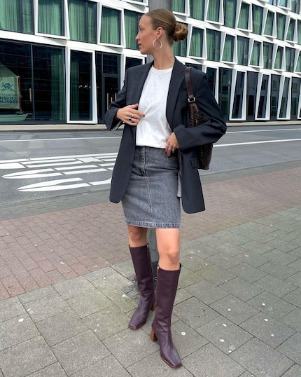 Le tonalità bordeaux danno un dolce accenno di colore.