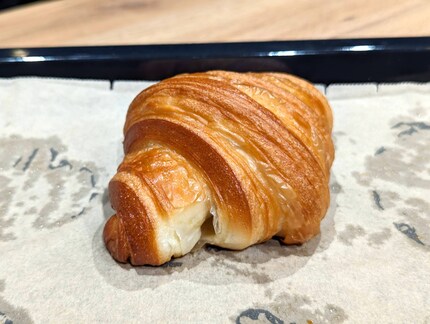 The highlight: The last croissant was snatched and eaten immediately after this photo was taken.