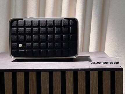 Except for fewer drivers and the dimensions, the 200 is identical to the 300 speaker.