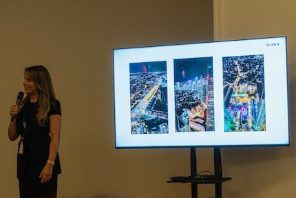 Content creators are allowed to talk about their experiences on stage.