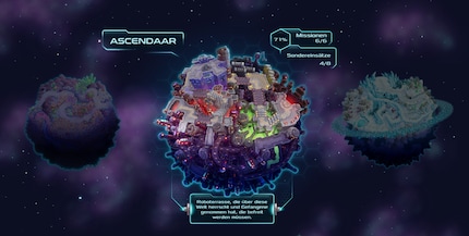 Auf drei Planeten gibt es etliche Missionen zu erfüllen.