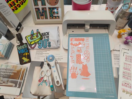 Use a colour printer to create your own stickers. There are also many other accessories for the plotter