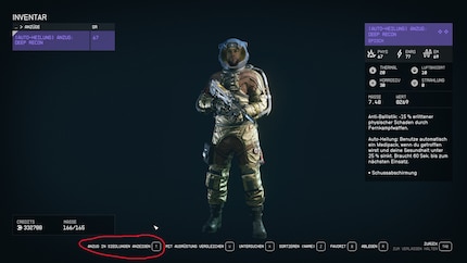 Avec cette option, le changement de tenue est automatique.