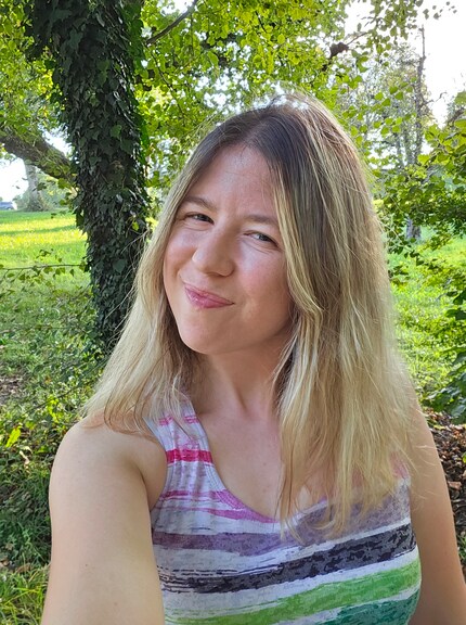 Hier ein Selfie in unveränderter Einstellung.