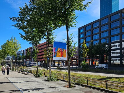 Reguläre Einstellung des Motivs.