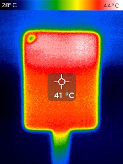Le Crucial X9 Pro est plus chaud à l’extérieur qu’à l’intérieur.