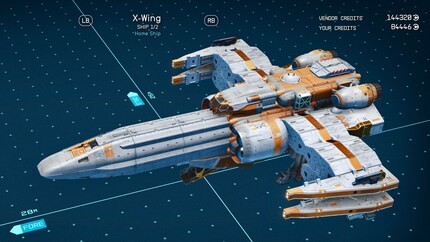 In einem X-Wing durch das «Starfield»-Weltall düsen? Kein Problem.
