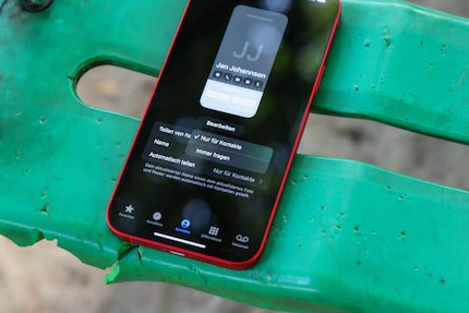 Nur deine Kontakte können dein Kontaktposter sehen.