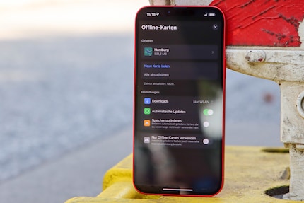 La panoramica delle mappe offline e delle relative impostazioni.