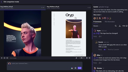 Different file formats can now be compared at frame.oi.