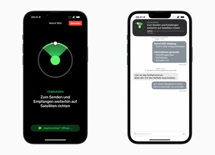 Für eine möglichst schnelle Übertragung solltest du Antworten auf Rückfragen kurz halten.