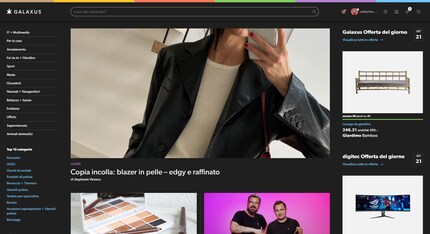 Il nuovo Dark Mode su Galaxus.