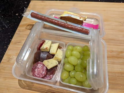 This is what my perfect snack box looks like.