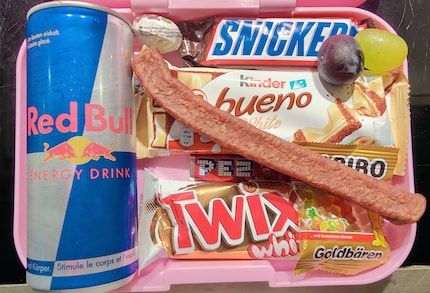 No children were harmed in the making of this snack box.