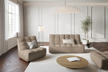 Il Togo di Ligne Roset colpisce come solista o come gruppo. Anche le citazioni degli anni Settanta assumono questa caratteristica.