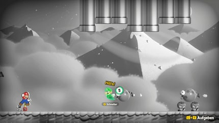 Schnell einen Geist berühren, dann kann ich ohne verlorenes Leben weiterspielen.