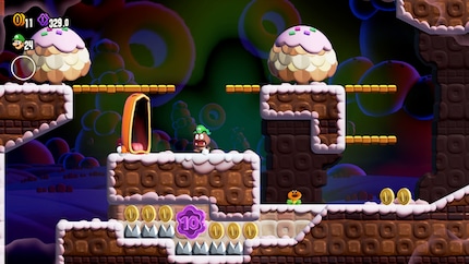 Upps, da hat mich ein Saghaa entdeckt. Schnell weg!