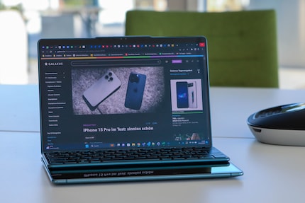 Die Tastatur als weitere Treppenstufe.