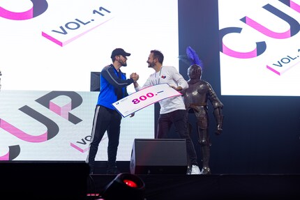 The winner TRM is delighted to receive a Digitec voucher worth CHF 800.- Second-placed Feige receives a Digitec voucher worth CHF 500