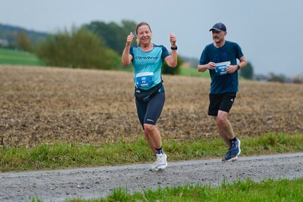 A cool race: the half marathon around Lake Hallwil was good fun.