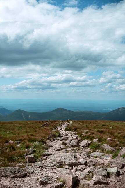 Mount Katahdin: the northernmost point on the Appalachian Trail.