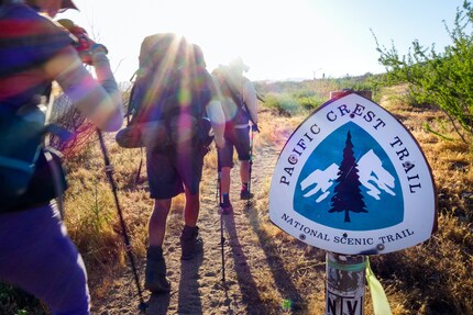Winding 4,270 kilometres along the US West Coast, the Pacific Crest Trail.