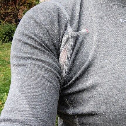 Wenn die Nässe durch die Jacke gekrochen kommt.