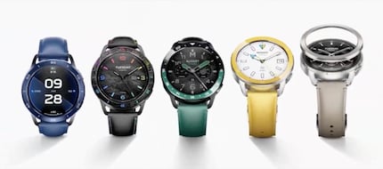 The bezel of the Xiaomi Watch S3 is interchangeable and available in different colours.