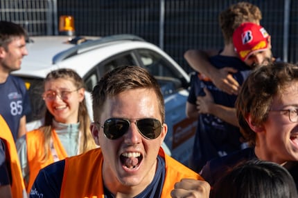 Jubel nach über 3000 Kilometern.