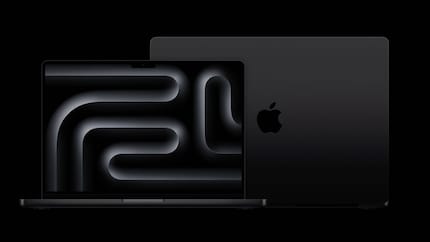 «Noir Espace» est le nouveau coloris du MacBook Pro avec M3 Pro et M3 Max. L'ordinateur portable est également disponible en argent. «Le gris espace» n'est plus disponible que pour le MacBook Pro 14 pouces avec M3.