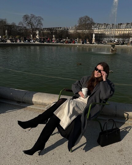 Influencerin Annabel Rosendahl in Paris.