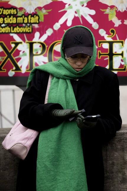Berretto e sciarpa passamontagna: una combinazione particolarmente cool.